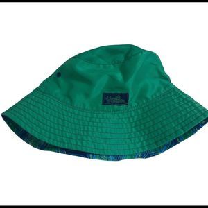 UV Skinz Green Blue Pattern Bucket Hat Boys Size 7